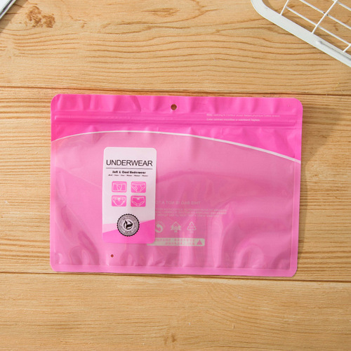 Underwear packaging bags, exquisite semi-open packaging bags for 1 to 5 pieces, underwear self-sealing high-end universal gift bags