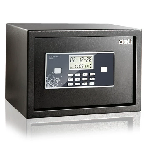 Deli 92619 safe, wall-embedded office safe, home small safe, small mini