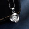 Necklace, pendant, fashionable accessory, 925 sample silver, silver 925 sample, Korean style