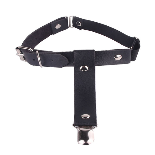 Japanese and Korean Harajuku soft girls sexy leather garters, stocking clips, European and American erotic street shots, leg rings, ankle rings, accessories