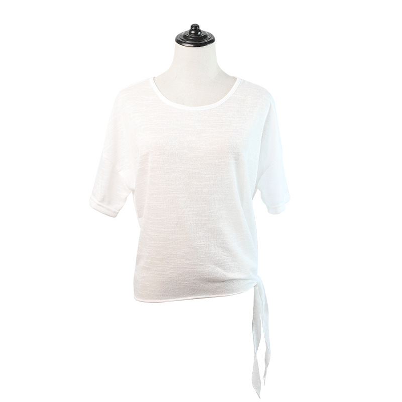 Envío gratuito danza malla superior seda de hielo danza clásica gasa ropa cuerpo rima ropa traje manga corta Ballet cuerpo práctica ropa verano