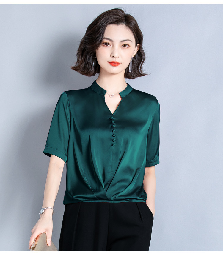 Chemisier en Mousseline de soie - Ref 3429309 Image 40