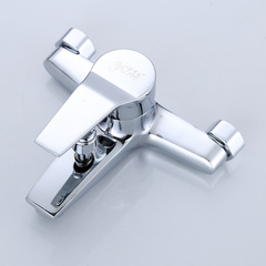 Copper bathtub hot and cold faucet bathroom shower shower set concealed shower triple faucet copper YELTS triple