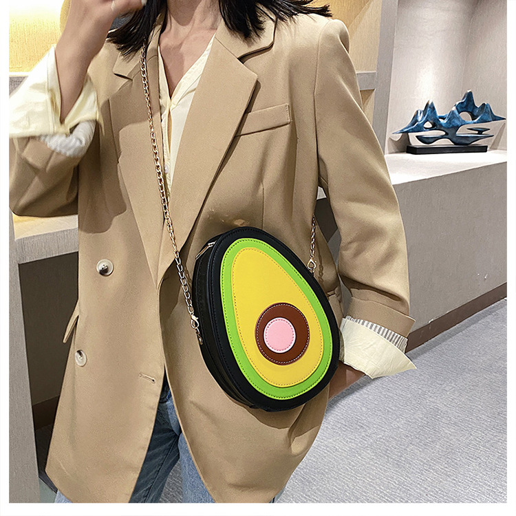 Avocado Single Shoulder Messenger Small Bag display picture 16