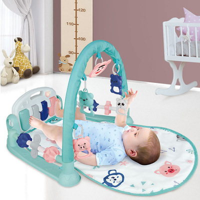 On behalf of Explosive money goods in stock baby Pedal harp Toys Early education baby music Projection Fitness frame Newborn 0-1 year