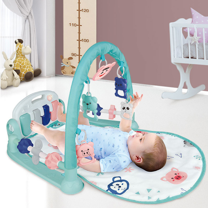 On behalf of Explosive money goods in stock baby Pedal harp Toys Early education baby music Projection Fitness frame Newborn 0-1 year