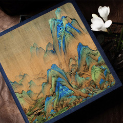 Creative Retro Large Capacity DIY Handmade Photo Album Scrapbook Family Literary Growth Self-adhesive Laminated Memory Album