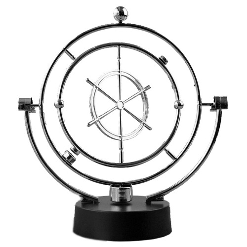 H008 Ship Rudder Perpetual Motion Device, Chaotic Universe Celestial Orbit Perpetual Motion Device, Magnetic Rocker, Home Furnishings