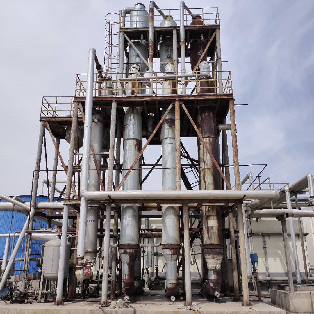 长期回收强制循环蒸发器 二手降膜蒸发器 二手三效强制循环蒸发器