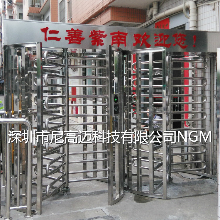 北京别墅旋转门厂商 山西场馆旋转门滚闸门 陕西车站十字旋转挡门