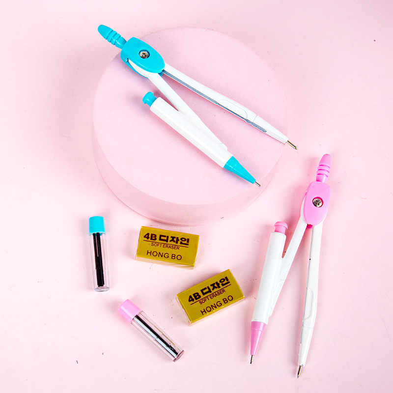 9001 BRÚJULAS DE EXAMEN DE estudiante traje de material didáctico de matemáticas conjunto de 7 piezas herramientas de matemáticas equipo de dibujo de diseño