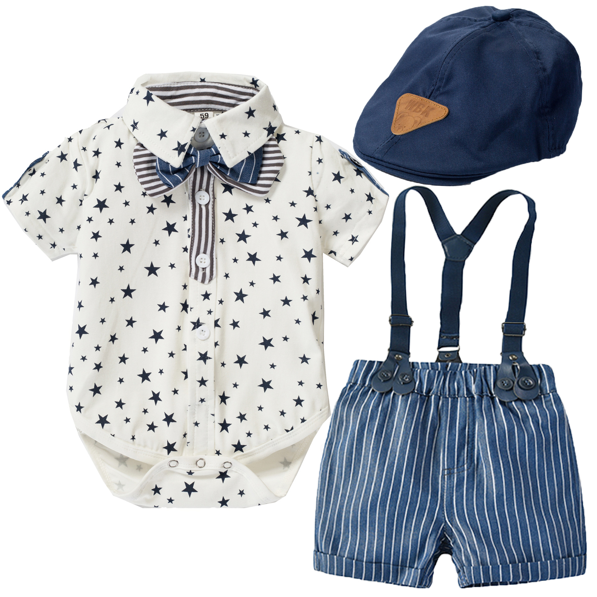 Cross-border Baby Boy Gentleman Suit Sum...