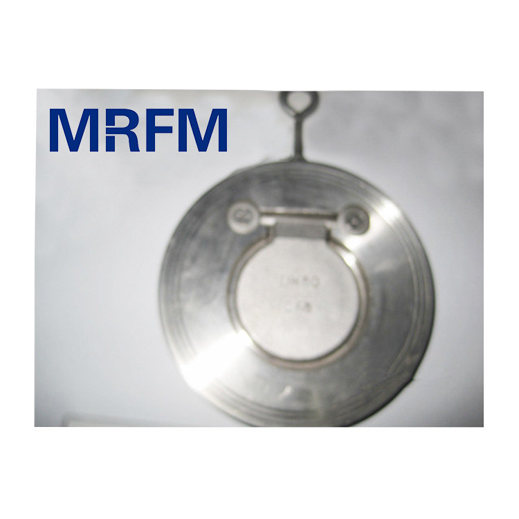 厂家供应H７4W-16P对夹式阀门二通式单向流动阀门不锈钢止回阀