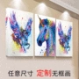 深圳喷绘风景客厅无框画