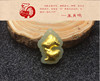 Golden children's pendant jade suitable for men and women girl's, Chinese horoscope, Birthday gift