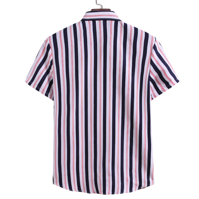 Men’s stripe casual business shirt