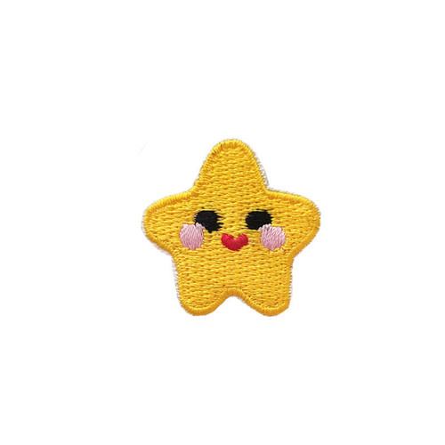 Computer embroidered cartoon rainbow cloth patch children's clothing accessories accessories patch patch five-pointed star self-adhesive embroidery applique