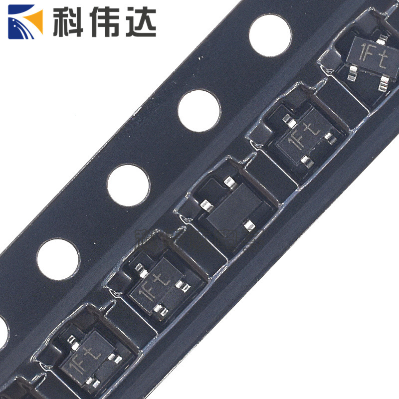 BC847BW,115 45V/100mA 贴片三极管 丝印1Ft SOT323 NEXPERIA原装