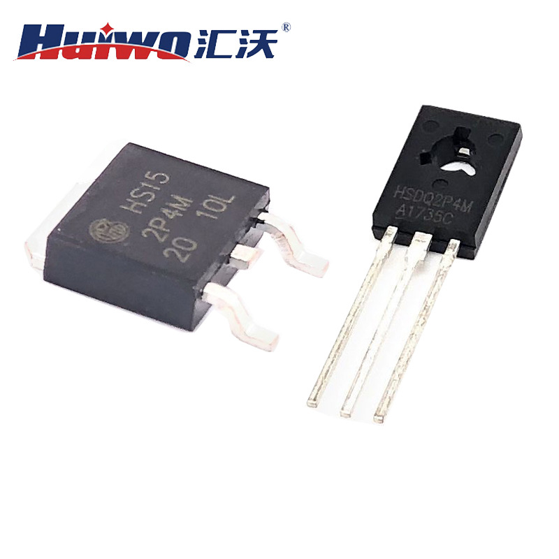 灵敏型可控硅2P4M微触发单向直插TO-126贴片TO-252(DPAK封装)2A