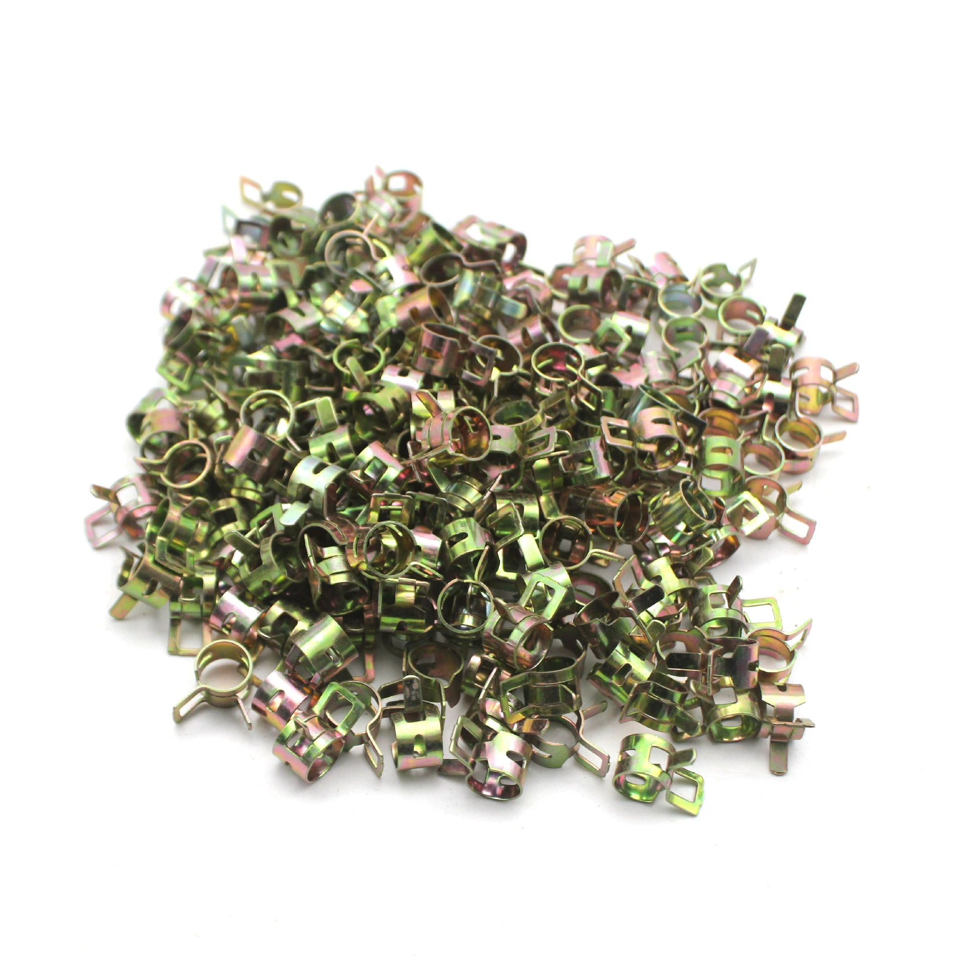 Высококачественный пружинный зажим из марганцевой стали 65 Японская стальная лента эластичный зажим для трубы Пряжка автомобильной масляной трубы