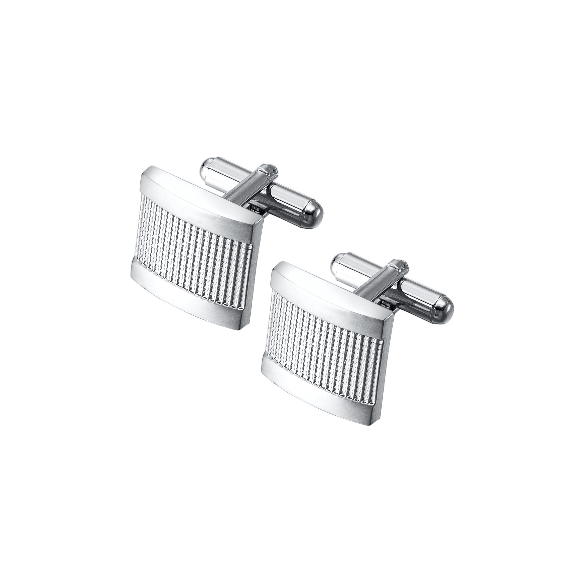 戴麗袖扣 正方形拉絲男士襯衫袖扣袖釘cufflinks現貨批發跨境