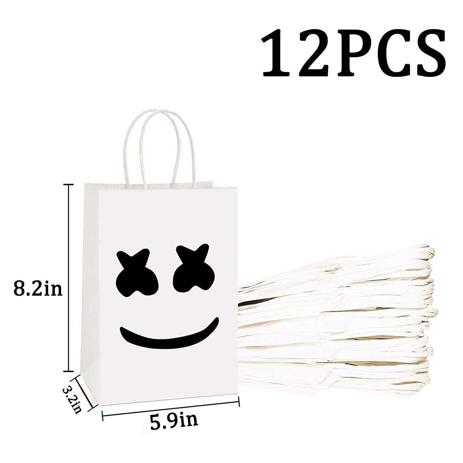 跨境热卖DJ棉花糖礼品袋 糖果饼干手提袋 派对用品回礼袋环保纸袋|ms