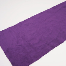 多色素色紫色布藝純色新款2020舒適透氣 可定制桌布絨DIY簡約現代