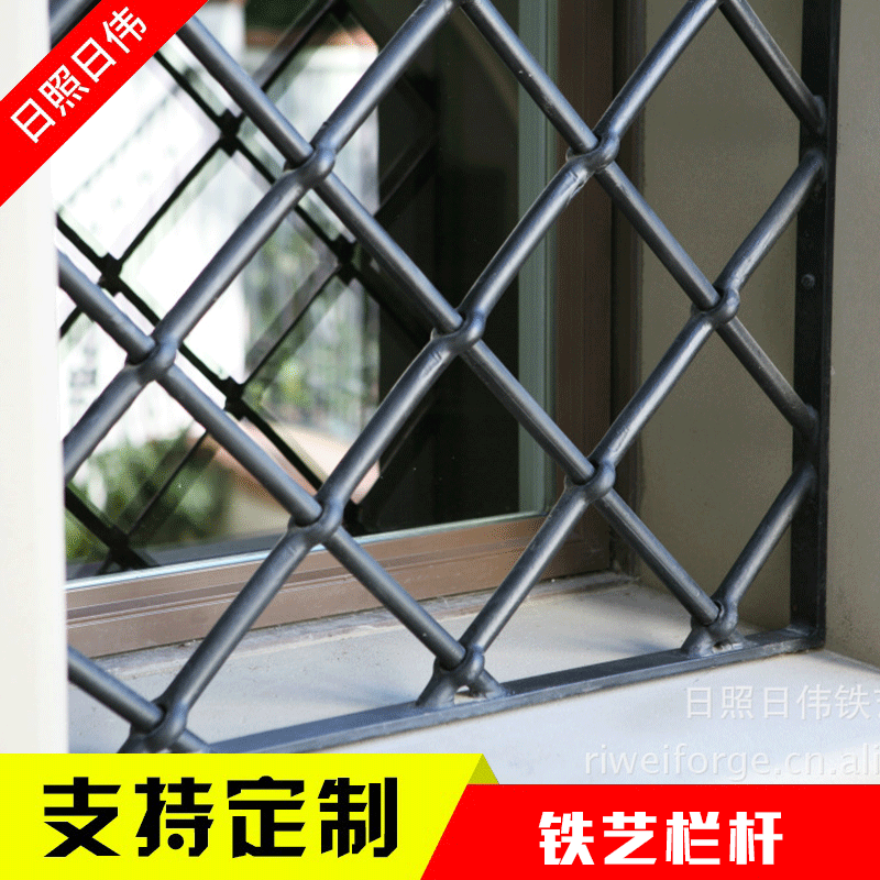 供应欧式工艺冲孔圆钢、冲孔方钢楼梯材料 铁艺护栏楼梯花