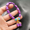 Agate Lane New Purple Cloud Mother Bead Bracelet Women's Women's Jade Bracelet