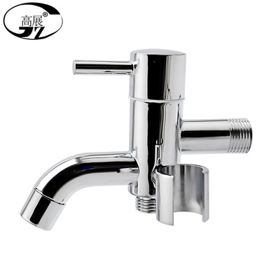 高展 外貿定制 雙用洗衣池龍頭 壹進二出馬桶伴侶 原錠120g