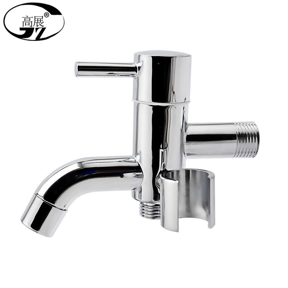 高展 外貿定制 雙用洗衣池龍頭 壹進二出馬桶伴侶 原錠120g