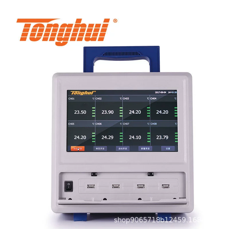Многоканальный регистратор температуры/данных Tonghui TH2553