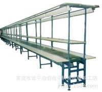 厂家直供制防静橡胶皮带电 操作台带灯架工作台