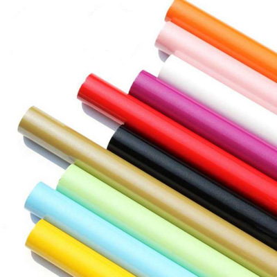 自粘珠光闪点PVC衣柜书桌波音软片防水墙贴家具翻新纯色素色贴纸