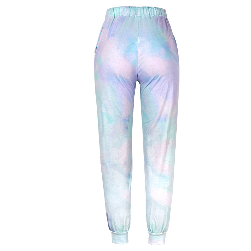women's loose printe casual pants NSKX5831