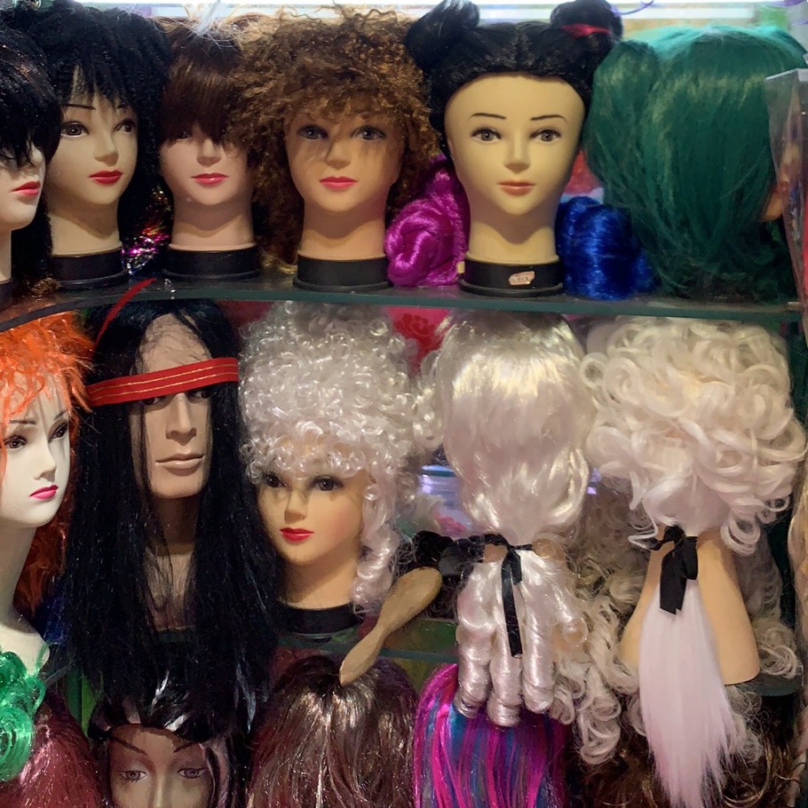 All kinds of wig style samples, wig covers, hair covers, wig samples, custom-made various types of export chemical fiber wigs based on samples detail image 3