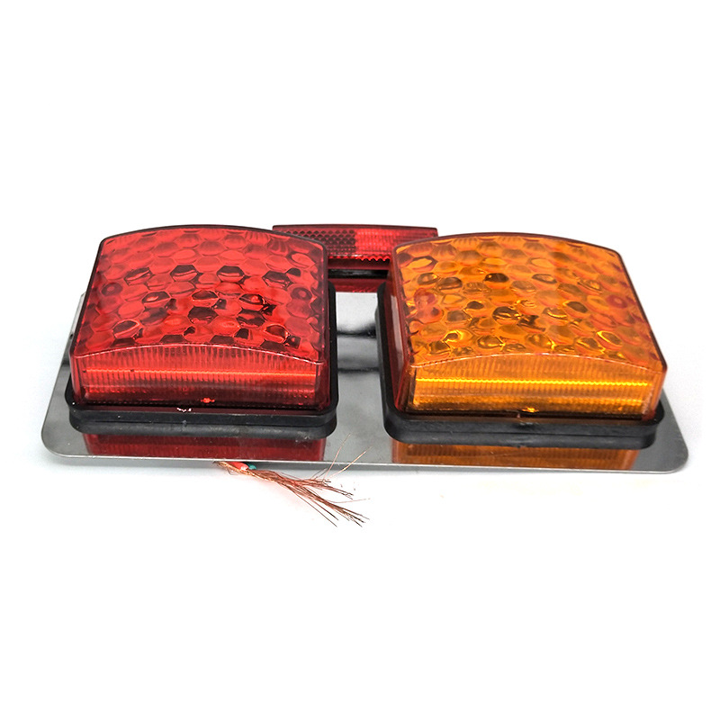 Universal LED luz lateral del camión luz lateral del remolque camión de señal de giro luz trasera del remolque luz lateral del remolque 12-24V