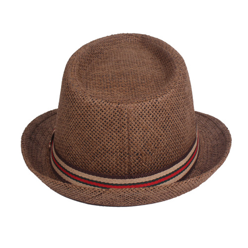 Top hats, men's jazz hats, middle-aged and elderly hats, spring and summer sun hats, old man's top hats, foreign trade hats
