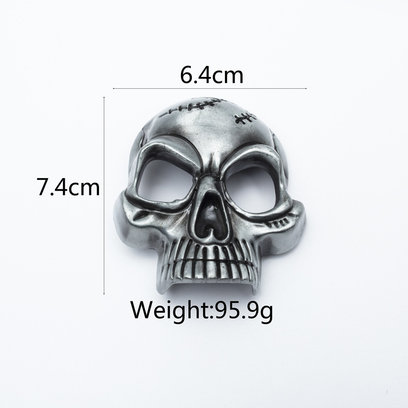2023 New Hot Selling Casual Trend Skull Head Button Pant Belt Retro Fashion Genuine Leather Belt Men's Quality Cowhide Belt_voghion.com