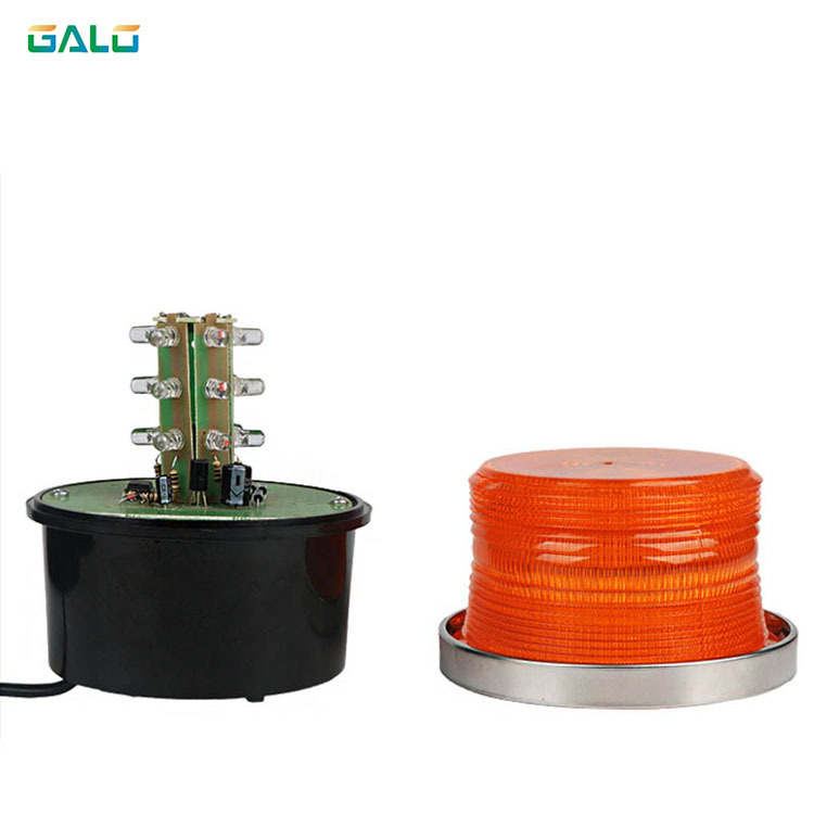 校车警示灯频闪灯带磁铁警示灯LED爆闪灯12V-24V校车灯警示灯安全