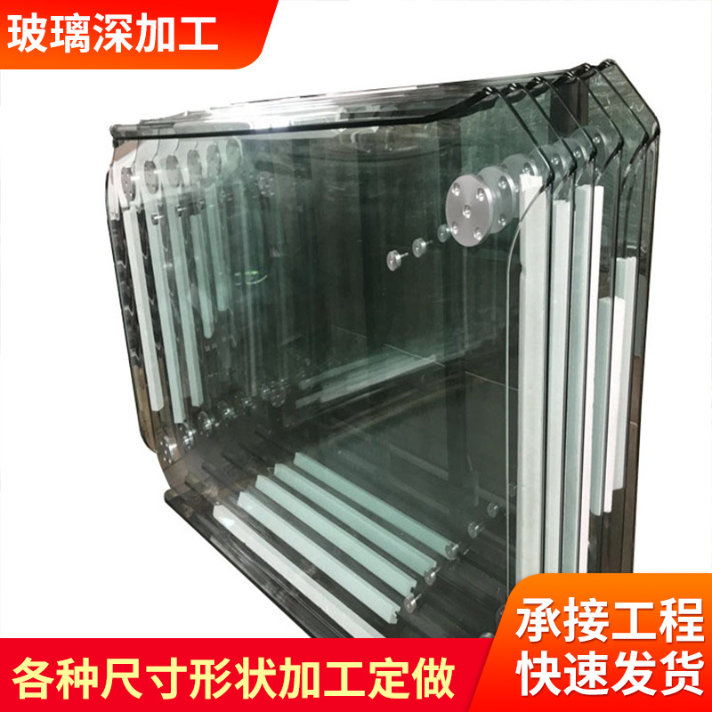 定制家具弧形熱彎玻璃 茶幾弧形玻璃專業熱彎玻璃廠家壹件起訂