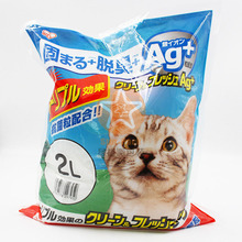 彩印新款精美2L豆腐猫砂自封塑料包装袋 日本抗菌除臭猫砂自封袋