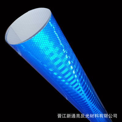 厂家直销国标三类微棱镜亚克力高强级反光膜道路交通标志牌反光膜