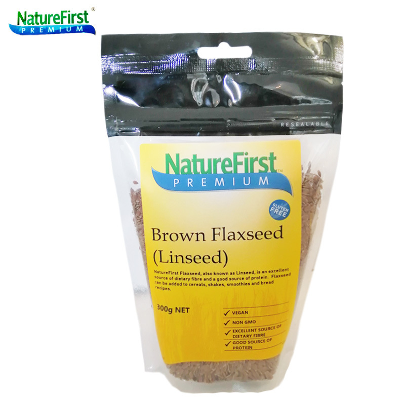 [包邮]Naturefirst亚麻籽300g/袋 澳大利亚原装进口 可榨油可磨粉