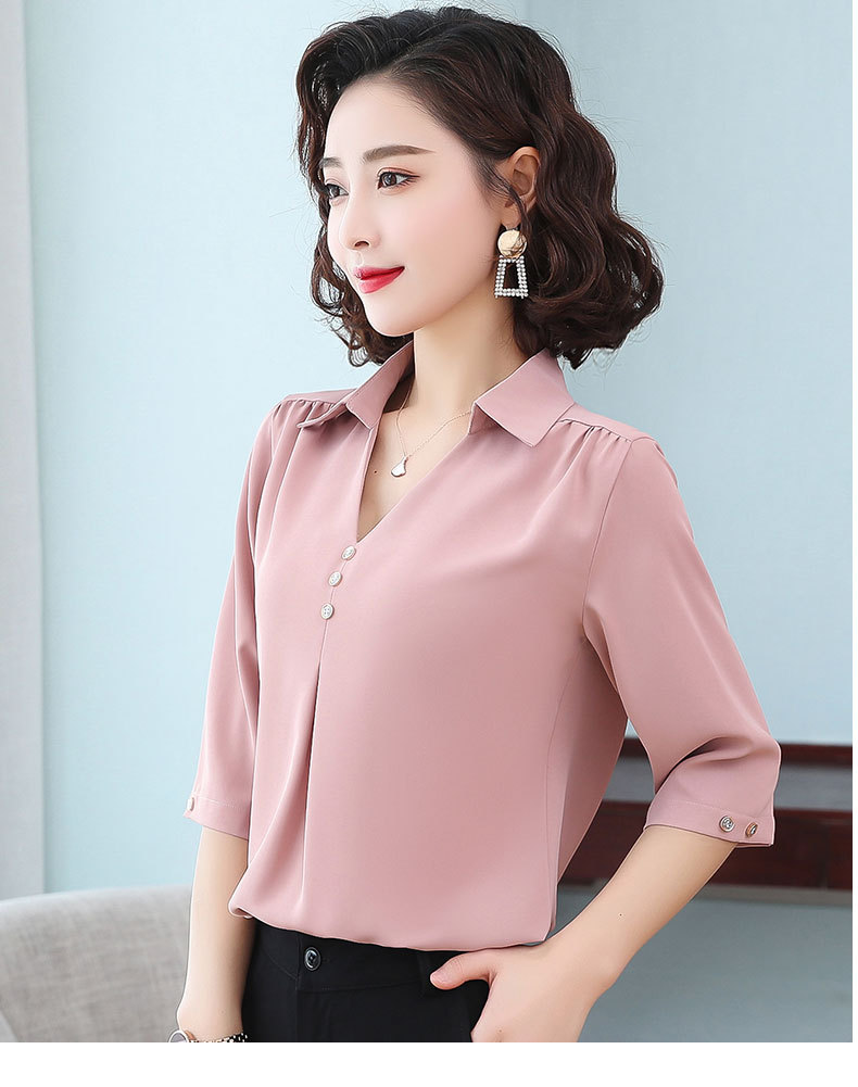 Chemisier en Mousseline de soie - Ref 3429274 Image 35