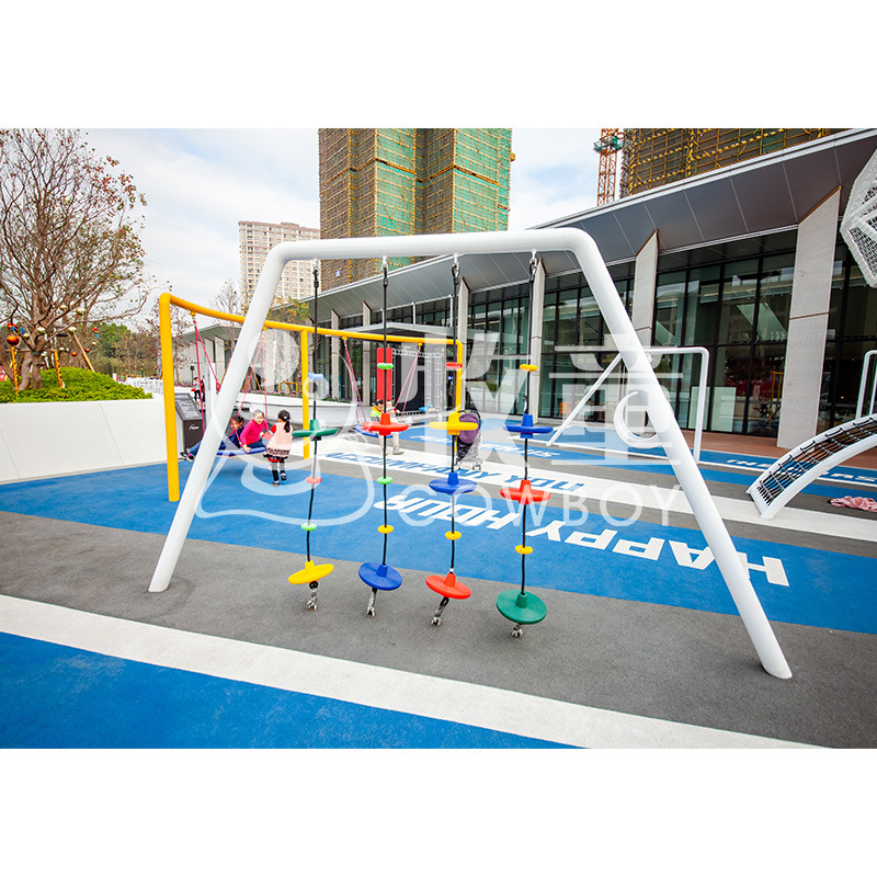 Kindergarten niños gran marco de escalada al aire libre equipo de juegos sin alimentación fabricante de equipos de expansión