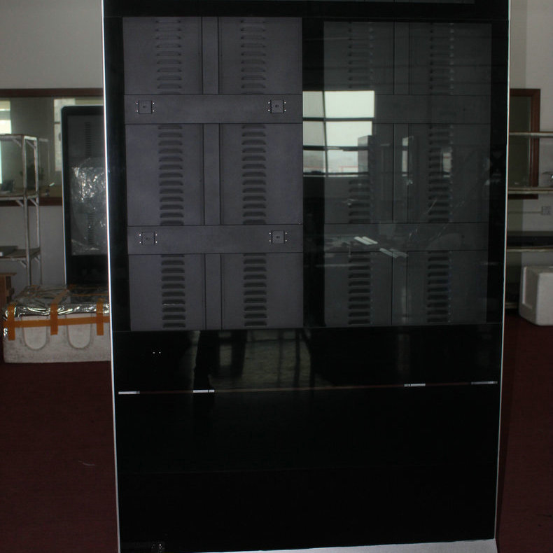 厂家批发43寸双屏广告机外壳 立式双屏广告机外壳 人民日报外壳