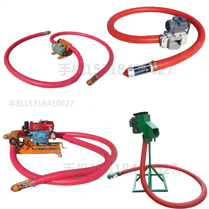 粮仓移动式软管吸粮机 绞龙管式抽粮机 下乡收玉米吸粮机小型