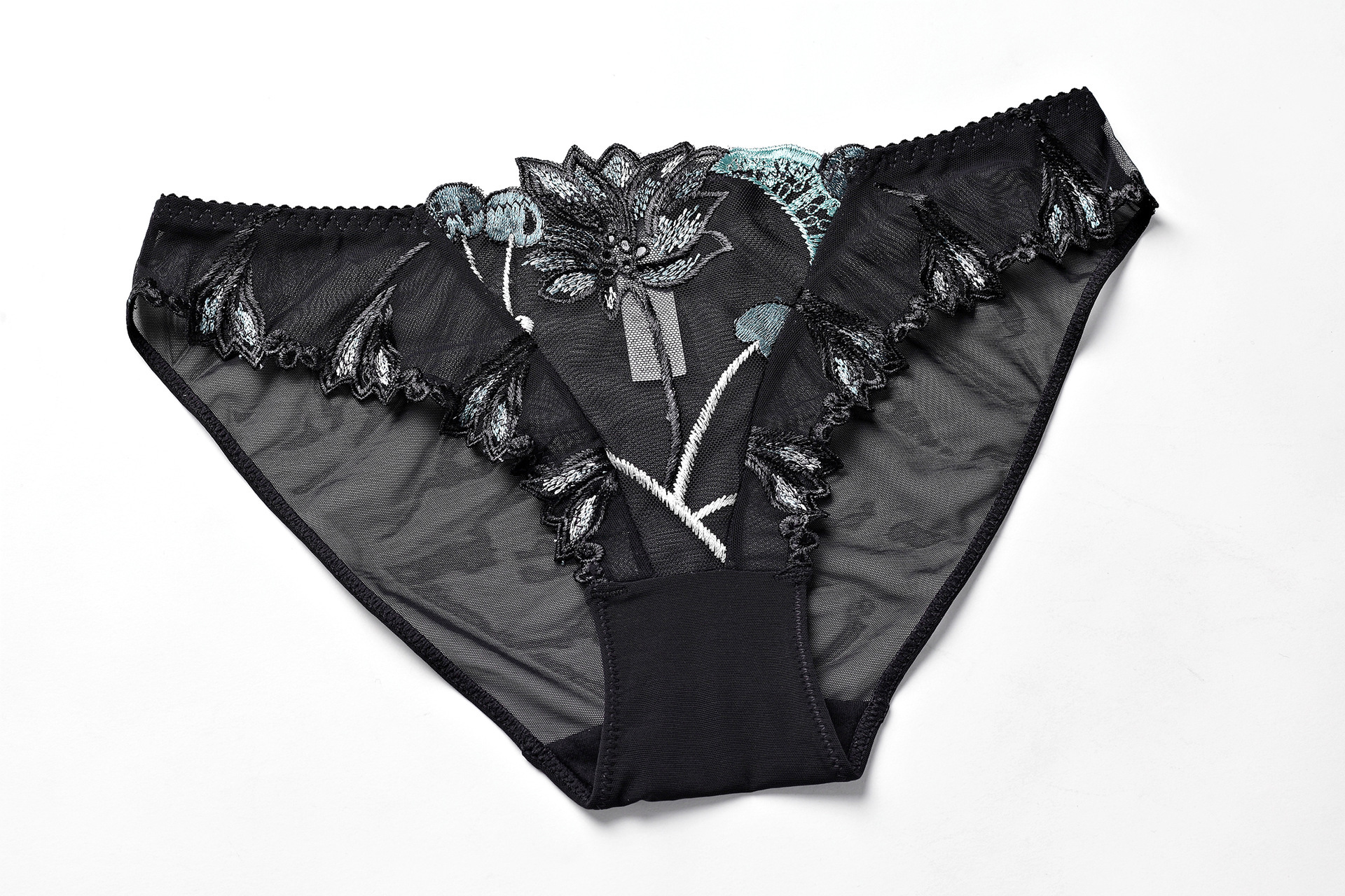 Sous-vêtements Super Sexy brodés transparents avec grande poitrine et petit ensemble de soutien-gorge pour femmes UP9002_voghion.com