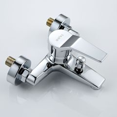 Wholesale brass YELTS triple hot and cold shower faucet, wall-mounted concealed bathtub shower faucet, hot and cold water mixing valve